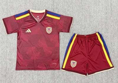 2026 27 Venezuela Home Soccer Jersey kids